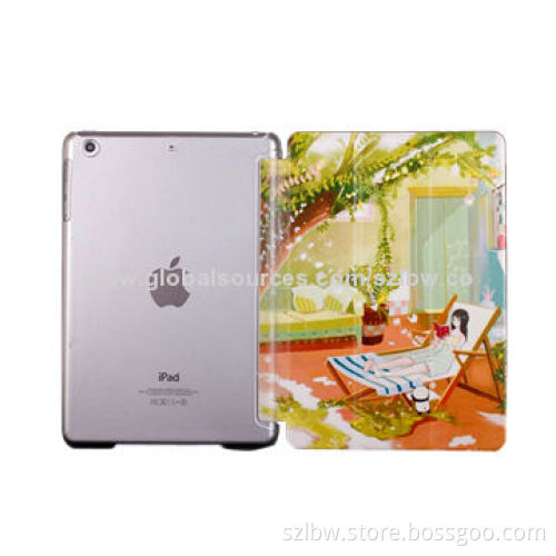 New Arrival, 3D/Colorful Painting, Protective Flip-tablet Case, Sleep/Wake/Stand Design
